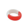 BRACELET JONC ROUGE/BLANC VANESSA BARONI