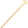 CHAINE FORCAT OR JAUNE 45CM