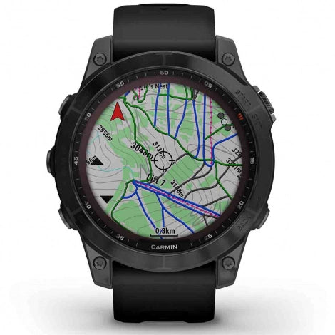 Montre connectée verre saphir sale