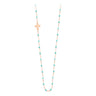 COLLIER GIGI CLOZEAU OR ROSE CROIX