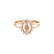 GIGI CLOZEAU BAGUE DIAMANT PETITE MADONE SUPRÊME RÉSINE DIAMANTS