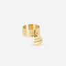 BAGUE ZAG BEATRICE ACIER DORE