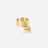 BAGUE ZAG GWENN ACIER DORE