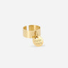 BAGUE ZAG LIBRE ACIER DORE