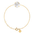 BRACELET MORGANNE BELLO VICTORIA NACRE BLANCHE OR JAUNE