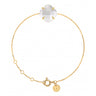 BRACELET MORGANNE BELLO VICTORIA NACRE BLANCHE OR JAUNE
