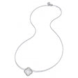 COLLIER VICTORIA NACRE BLANCHE & DIAMANTS OR BLANC