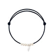 BRACELET CORDON 6 LITTLE TREASURES PERLES BLANCHES