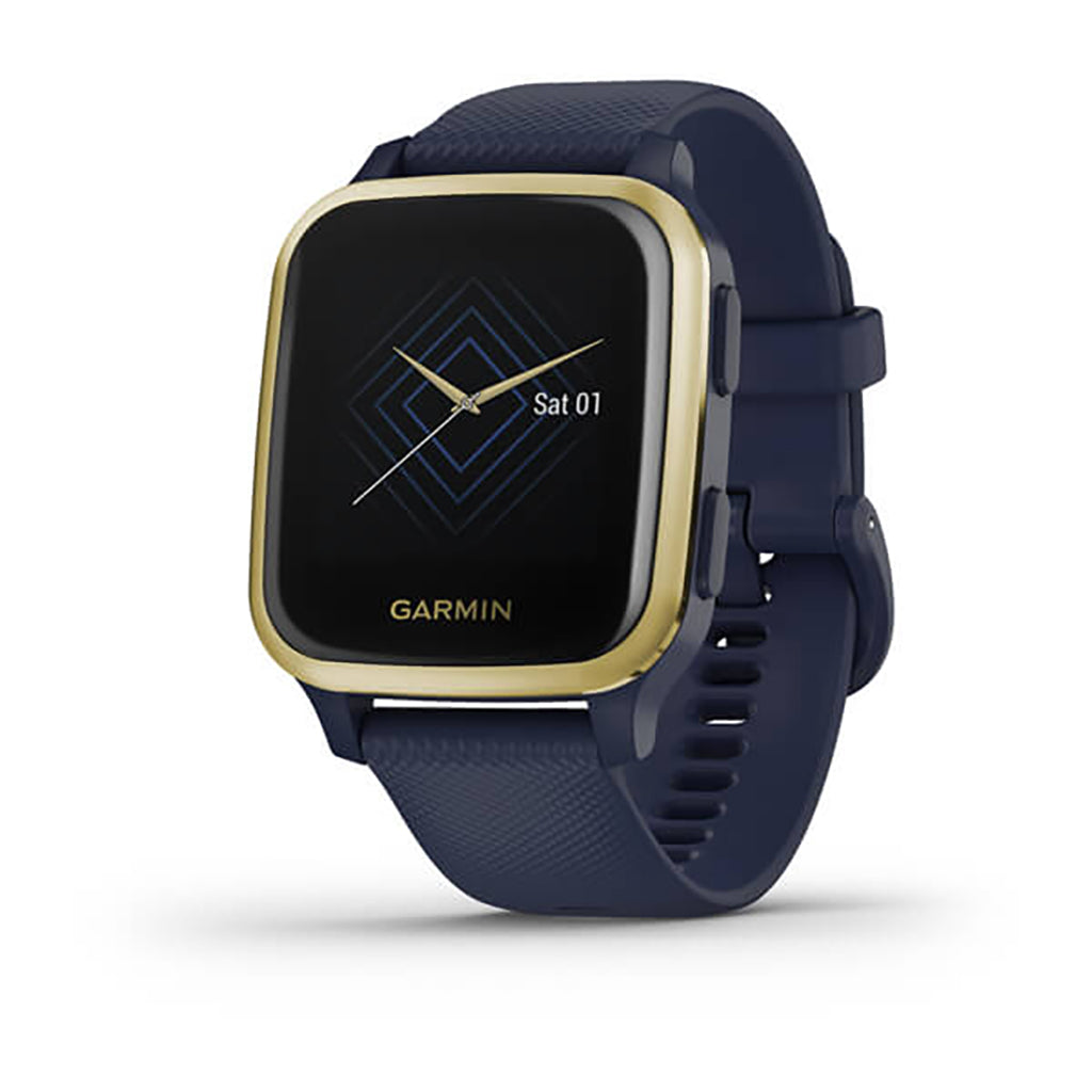 MONTRE GARMIN CONNECTEE Venu® Sq Music Edition Navy/Light Gold 010-02426-12