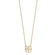COLLIER ARBRE DE VIE PLAQUE OR