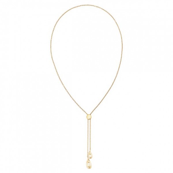 COLLIER CALVIN KLEIN SCUPTURAL DROPS