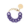 FLAT CHAIN BRACELET VIOLET VANESSA BARONI