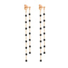 BOUCLES D'OREILLES GIGI CLOZEAU DANSANTES CLASSIQUE OR ROSE