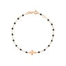 BRACELET GIGI CLOZEAU OR ROSE CROIX