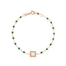 BRACELET GIGI CLOZEAU TRESOR OR ROSE SCARABÉE DIAMANTS