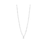 COLLIER GIGI CLOZEAU SUPRÊME OR BLANC RESINE BLANCHE 1 DIAMANT