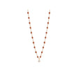 COLLIER GIGI CLOZEAU SUPRÊME OR ROSE 1 DIAMANT