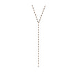 COLLIER GIGI CLOZEAU MINI PARTY OR ROSE, PERLES DE RESINE ET DIAMANT