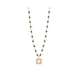 COLLIER GIGI CLOZEAU TRESOR OR ROSE SCARABÉE DIAMANTS