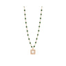COLLIER GIGI CLOZEAU TRESOR OR ROSE SCARABÉE DIAMANTS