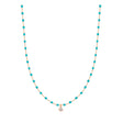 COLLIER MINI GIGI CLOZEAU OR ROSE 1 DIAMANT