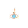 PENDENTIF GIGI CLOZEAU EYE CLASSIC OR ET RESINE
