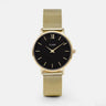 MONTRE CLUSE MINUIT MESH GOLD/BLACK