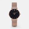 MONTRE CLUSE MINUIT MESH ROSE GOLD/BLACK