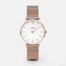 MONTRE CLUSE MINUIT MESH ROSE GOLD/WHITE
