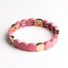 BRACELET SIMONE A BORDEAUX COLORFUL ROSE
